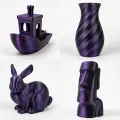 Professional Lab PLA Silk Dual Color Black Purple (černá, fialová) 1 kg