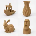 Professional Lab PLA Wood (dřevo) 1 kg