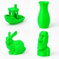 Smart Print ASA green (zelená) 1 kg