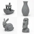 Smart Print HS-PLA gray (šedá) 1 kg
