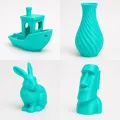 Smart Print PETG cyan (modrá) 1 kg