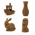 Smart Print PETG matte brown (hnědá) 1 kg