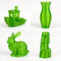 Smart Print PETG transparent green (zelená) 1 kg