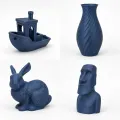 Smart Print PLA Carbon Fiber Blue (modrá) 1 kg