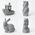 Smart Print PLA+ gray (šedá) 1 kg