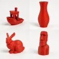 Smart Print PLA marble brick red (červená) 1 kg