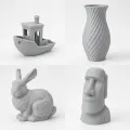 Smart Print PLA marble concrete (šedá) 1 kg