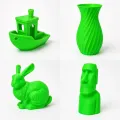 Smart Print PLA meta green (zelená) 1 kg