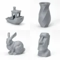 Smart Print PLA+ silver (stříbrná) 1 kg