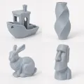 Smart Print PLA silver (stříbrná) 1 kg