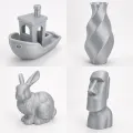 Smart Print Silk PLA silver (stříbrná) 1 kg