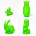 Smart Print TPU green (zelená) 1 kg