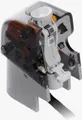 Bambu Lab AMS 2 Pro Feeder Unit three-quarter rear view showing feeder mechanism