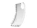 White 3D-printed flexible phone case made with ELEGOO Rapid TPU 95A, isolated product/context image
