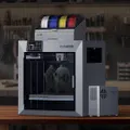 QIDI Max4 with QIDI Box and Polar Cooler in a workshop/context setting.