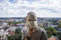 Official Prusa PLA Lightweight cosplay mask application image; material-family context image.