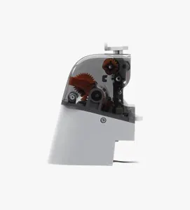 Bambu Lab AMS 2 Pro Feeder Unit clean isolated side view on white background