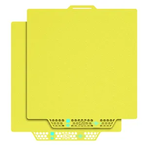 BIQU Panda CryoGrip Pro Glacier Yellow – placă de imprimare cu două fețe 257 × 257 mm