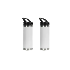 Cană termoizolantă Skinny Tumbler 530 ml, albă, 1 buc. | eufyMake E1 UV