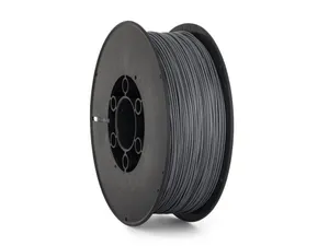 WORCAM Glitter Grey PLA 1kg spool, three-quarter view on white background; official manufacturer image, 1000 × 750 pixels.