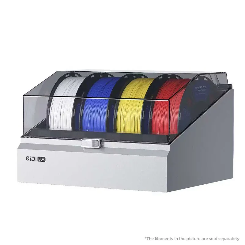 QIDI Box multi-material filament unit angled view on white background