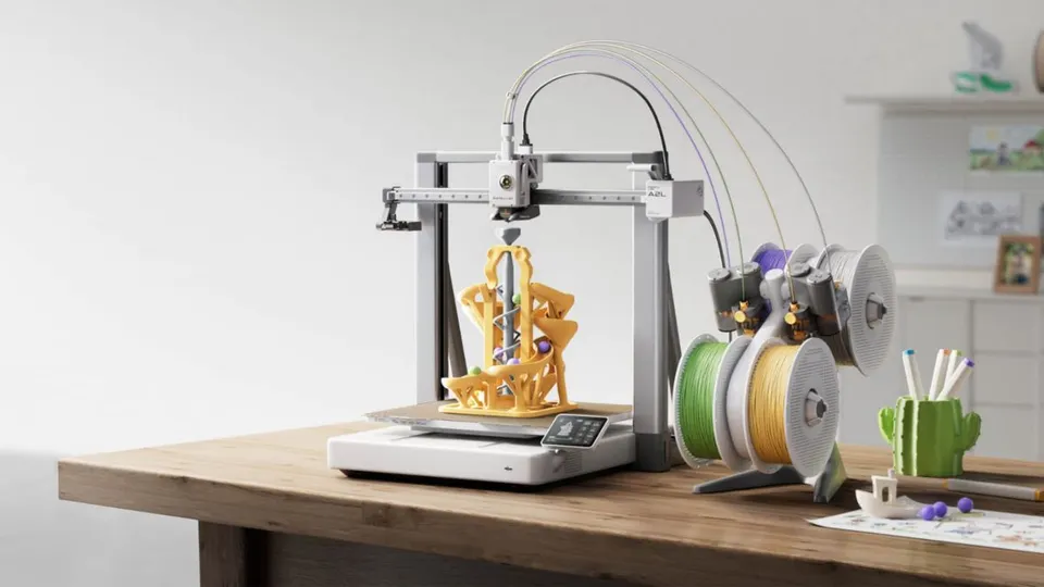 Bambu Lab A2L Combo jako velkoformátová otevřená 3D tiskárna